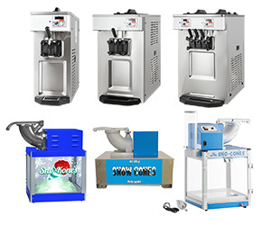 Soft Serve &amp; Snow Cone Machines